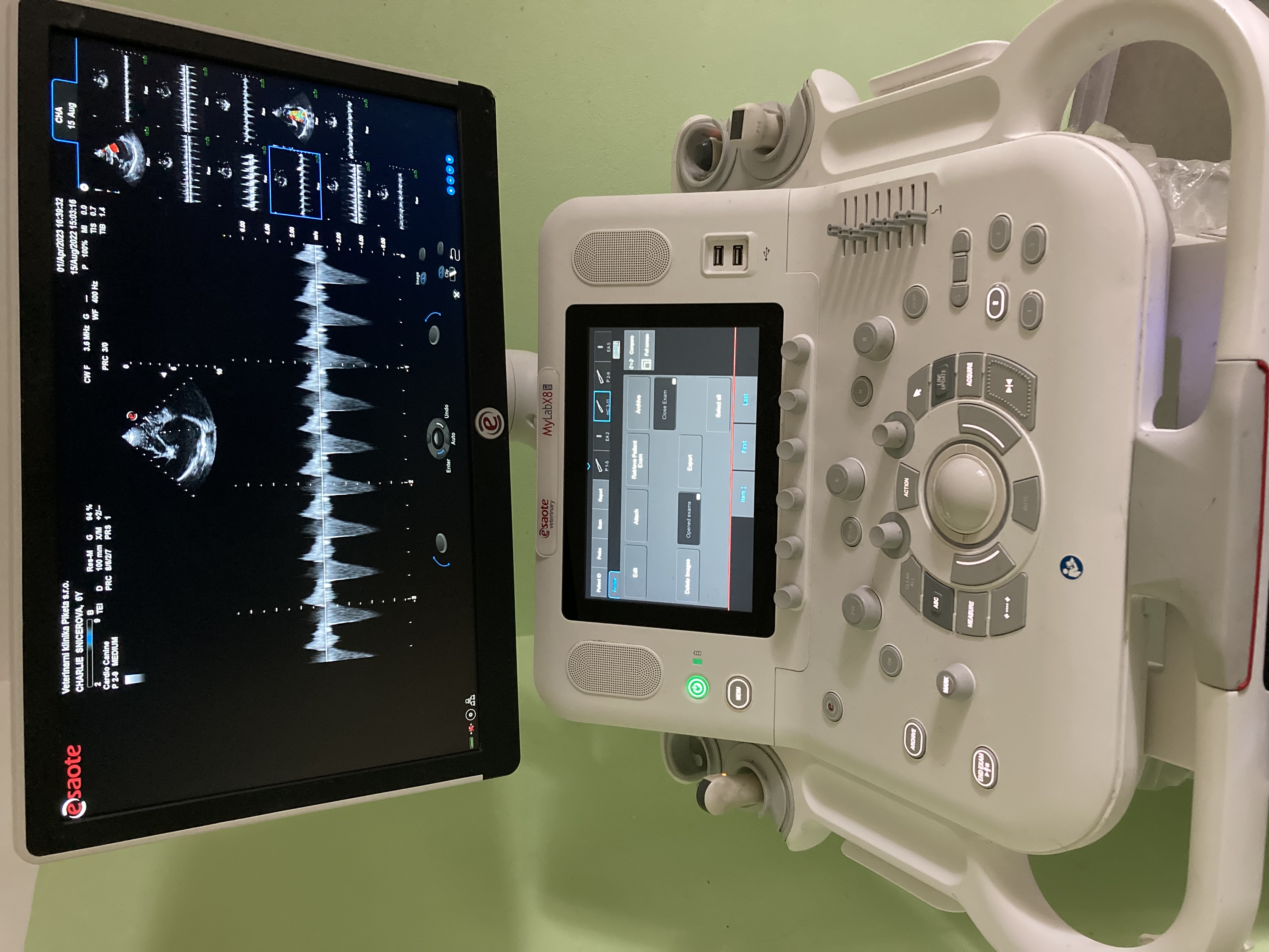 Ultrasonografický přístroj Esaote MyLab X8 Vet