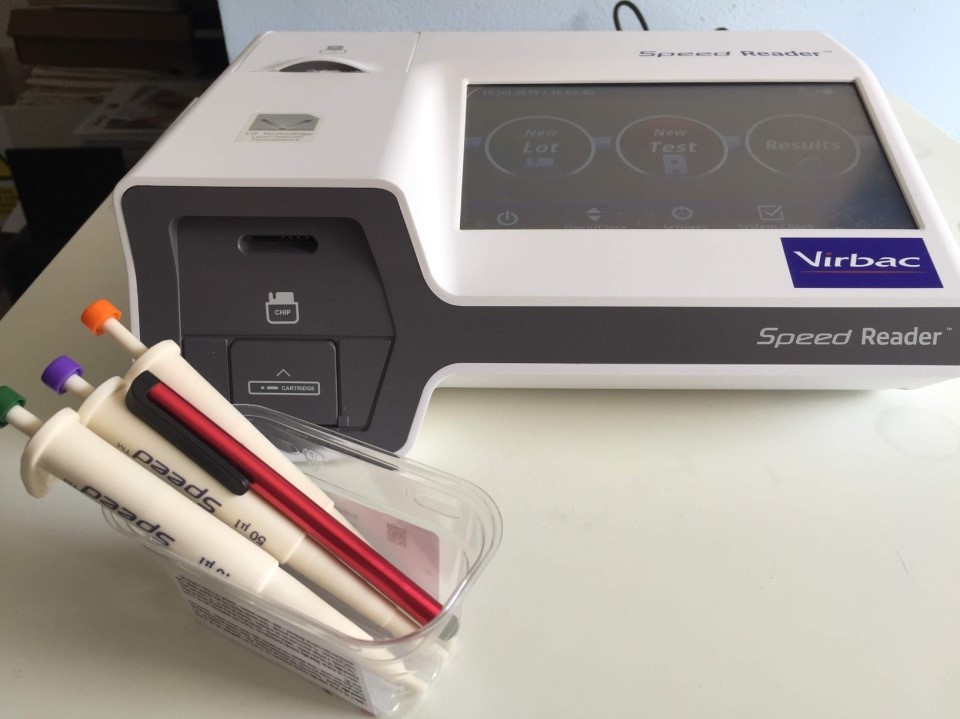 Virbac speed reader - speciální biochemický analyzátor